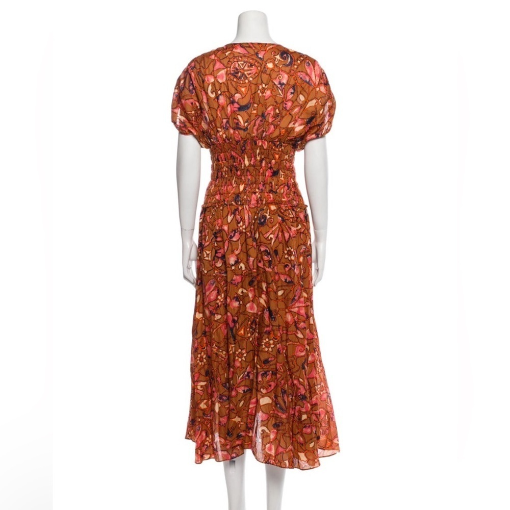 A.L.C. Floral Print Midi Dress - Picture 4 of 5
